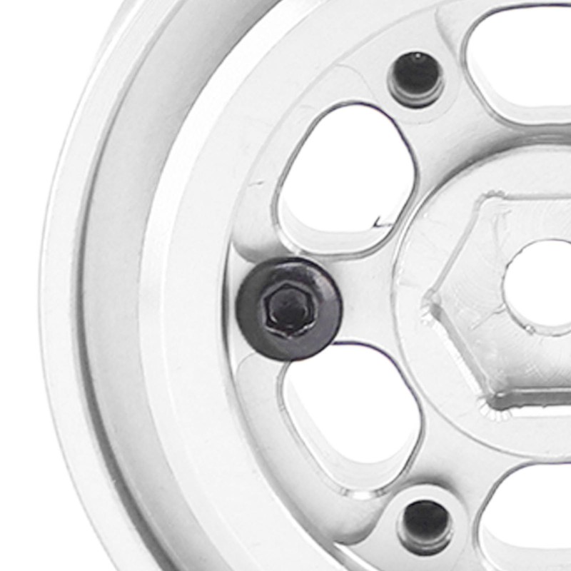 4pcs 1.3 Inches Wheels Rim Aluminum Alloy 6 Holes Wheel