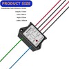 URANT 1NO 1NC 8 Ampere Power Relay Module,12V AC/DC Power
