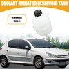 Partuto Coolant Expansion Header Tank for Peugeot 206 2001-2009 -
