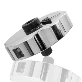 Gasea 3 in 1 Mini Thumbwheel Ratchet Wrench, 1/4" Drive Palm Ratchet Reversible Thumb Ratchet Wrench, Thumb Lever Screwdriver Socket Wrench Tool for Tight Spaces