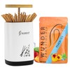 Wunder Toothpick Dispenser with Easy-Lift Function Toothpick Holder + 1