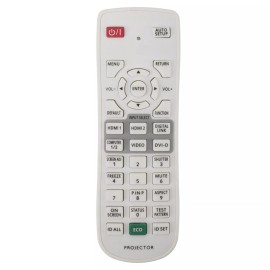 Unbranded N2QAYA000126 Replace Remote for Panasonic Projector PT-FW530 PT-FX500 PT-FW530C