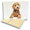 Fava Bean Productions Goldendoodle Card for All Occasions, Doodle Card