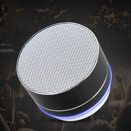 Leapiture A10 Portable Bluetooth Wireless Speaker Outdoor Wireless Soundbox Stereo HD Surrounding Sound with Charging Line for Bluetooth Speaker