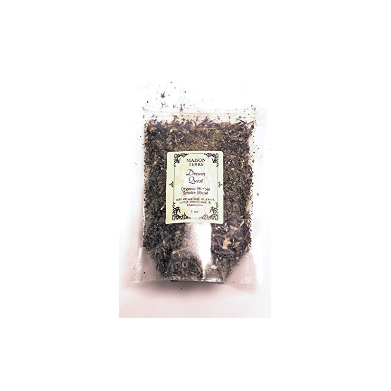 Wild Lettuce Leaf, Dream Quest Herbal Smoking Blend, 1 oz.