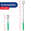 RMS 5 Pack Telescoping Back Scratcher - Extendable Telescope Back