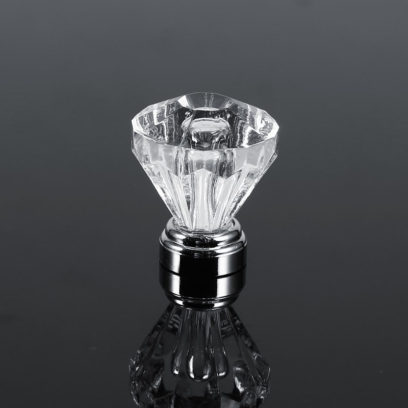 16PCS 25mm Diamond Shape Acrylic Knobs Furniture Drawer Cabinet Cupboard