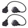 1 Pair OBD2 Diagnostic Cable 14 Pin to 16 Pin