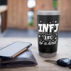 Funny Infj Personality Introverts Deep Thinker Empath Stainless Steel Insulated