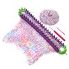 Coopay Combinable Knitted Looms Set, Adjustable Knitting Frame with Crochet