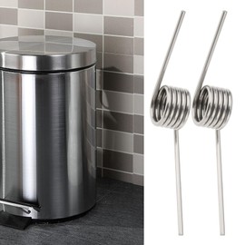 Be In Your Mind 2PCS Stainless Steel Double Leg Torsion Springs 5.5 Coils Left Spring 1.8mm Wire Diameter 130 Degree Spring for Machinery Automotive DIY Projects