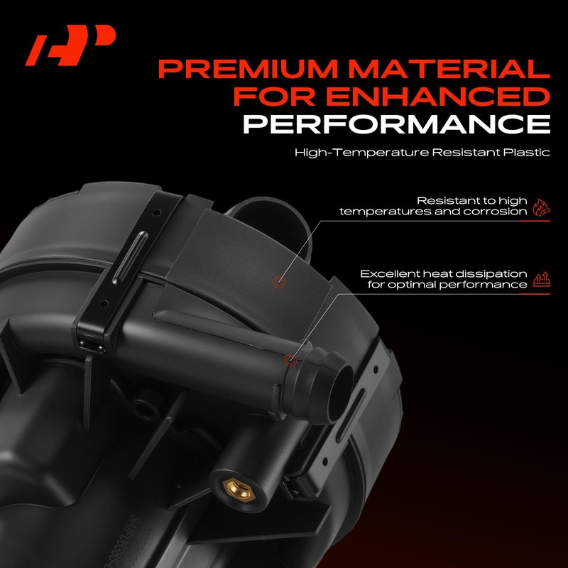A-Premium Secondary Air Injection Smog Pump Compatible with 2008-2015 Smart