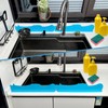 MAG HOME Silicone Sink Splash Guard 34.5"- Water Splash Protector