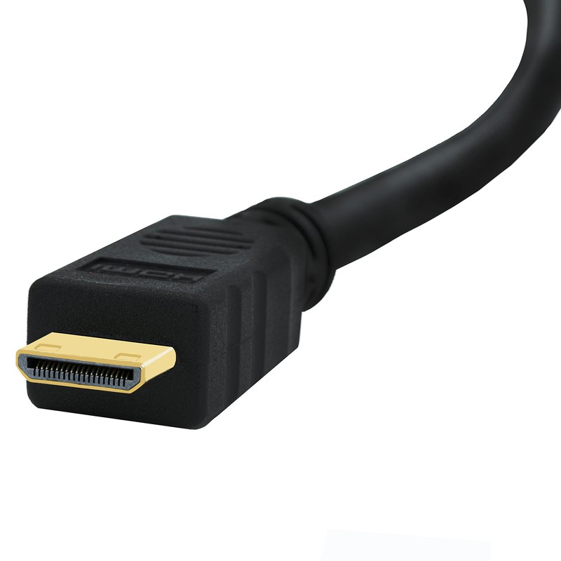 BIGtec 0.5 M Mini HDMI/DVI Cable/Gold-Plated Adapter - Plug To
