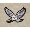 Eagle Grey Bird Sew-On / Iron-On Patch Biker Patch Size