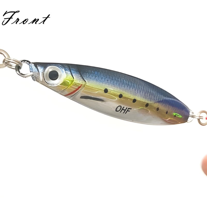 OHF Metal Jigs Set 20g 30g 40g Slow Jigging with