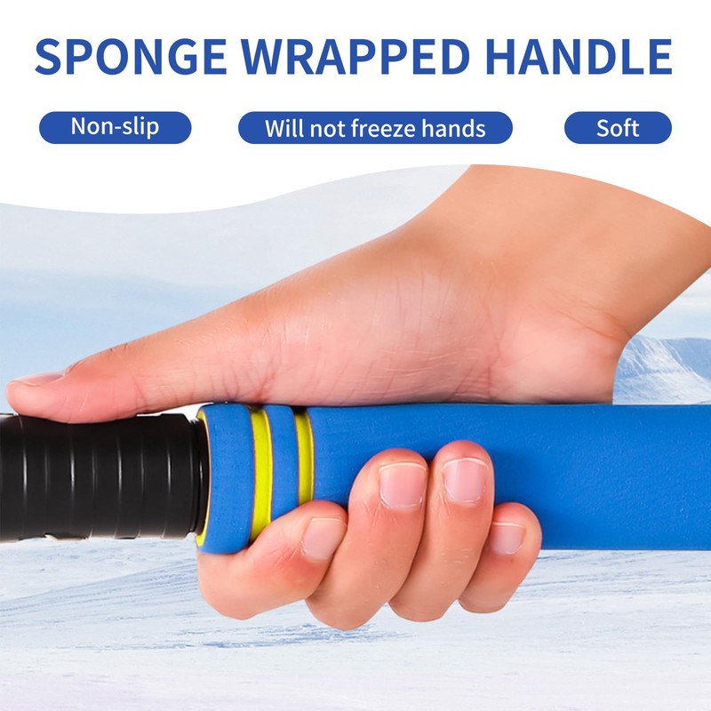 SooGree 26.7" Snow Brush & Ice Scraper for Car Windshield,
