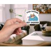 (3pcs) Even Baddies Get Saddies Cat Sticker - Mental Health