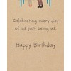 American Greetings Romantic Birthday Card (Being Us)