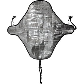 CoolYourBuns Sun Reflective Waterproof Motorcycle Seat Cover Shield | Heat & Light Resistant Sun Shade for Cooler Ride | for Street Bikes & Dirtbikes, & Rain Protection