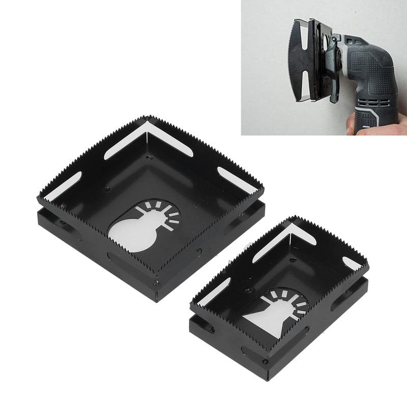 Electrical Wall Outlet Cutters, Stainless Steel Oscillating Square Slot Cutter
