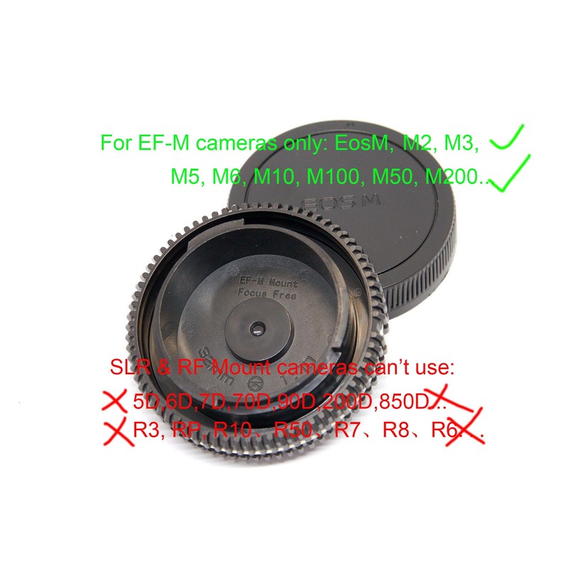 EF-M Mount 32mm/F10 Pancake Lens Focus Free Compatible with EF-M