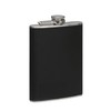 Premier Housewares Hip Flask Set - 8 oz - Black