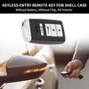 X AUTOHAUX Key Shell Case Keyless Entry Remote Key Fob