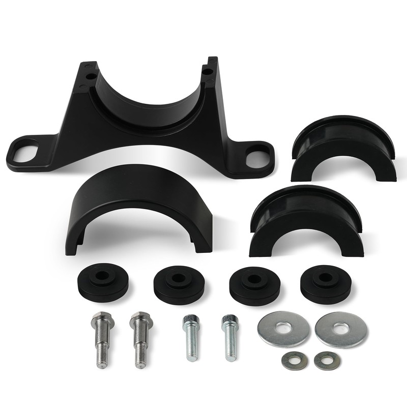 Camotokiit Driveshaft Center Bearing Support Silver Carrier Upgrade for 2005-2014