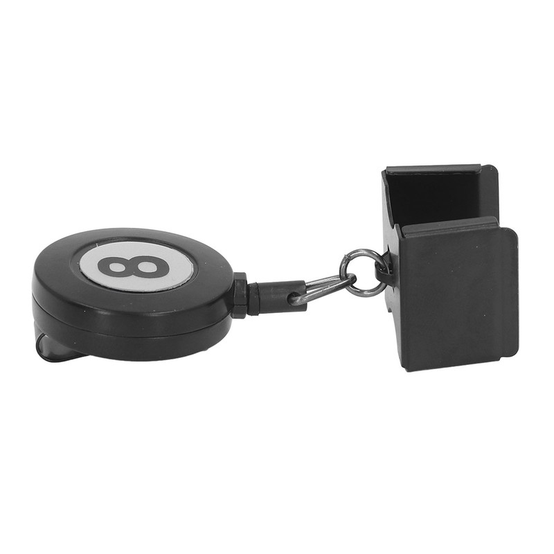 Billiard Cue Chalk Holder Metal Retractable Pocket Pool Cue Chalk