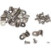 5/16 Stainless Steel Single Line Clamps, Pack of 12