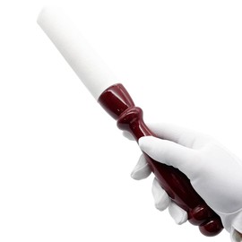 shingon.shop Rind, Buddhist Tools, Lacquered Vermilion, For Kishi Keishi and Gold Bowls