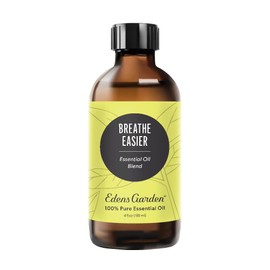 Edens Garden Breathe Easier Essential Oil Blend- 100% Pure Premium Grade, Undiluted, Natural, Therapeutic, Aromatherapy, The Best for Skin, Humidifiers, Candle 118 ml (4 fl oz)