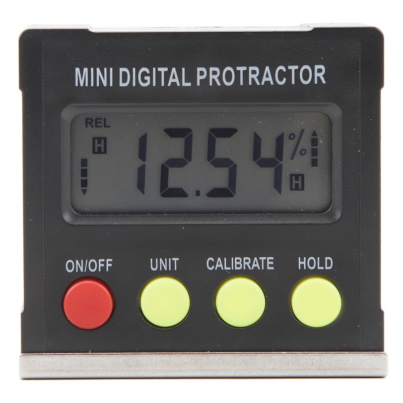 Digital Angle Finder Gauge High Accuracy 4 Botton Electronic Level