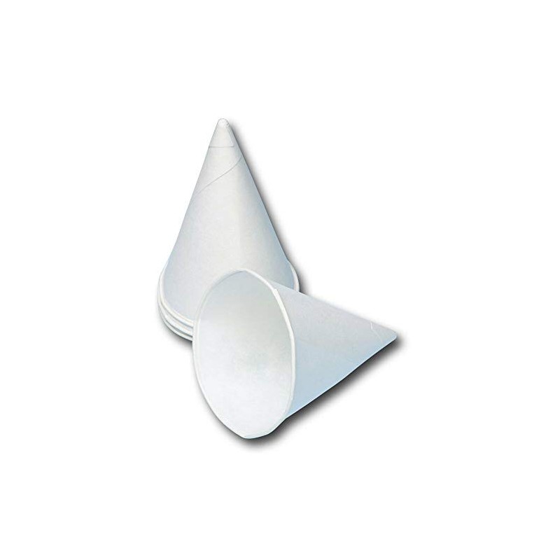 5000 Water Cones for Offices Work Schools Hospitals 4oz White