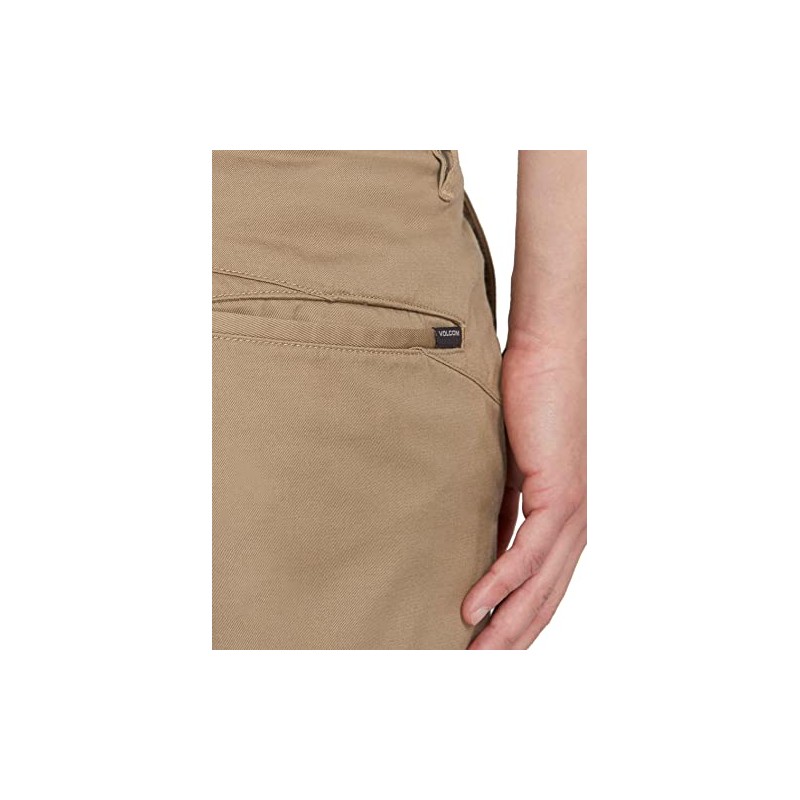 Volcom mens Vmonty Chino Casual Shorts, Khaki, 29 US