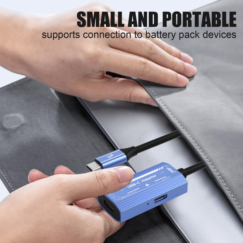 AR Glasses Adapter | USB C Docking Station,Portable 100W Charger,