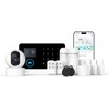 LWOHSI Alarm System with HD Security Camera,Wireless 4G/WiFi Home Alarm