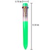 HeTaoCat Multicolor Pens 3 Pack 0.5mm 10-in-1 Retractable Ballpoint Pens
