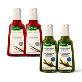 Rausch Willow Bark Seaweed 2 types oily scalp care shampoo 2 sets total 4 items / 라우쉬 윌로우바크 씨위드 2종 지성 두피케어 샴푸 2세트 총4개