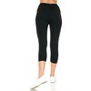 Leggings Depot Women's 3" Waistband Yoga High Waisted Solid Leggings