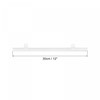 sourcing map PVC Poster Rail 30 cm / 12 Inches