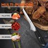TUO Boning Knife for Meat Trimming, 6 inch Fillet &
