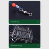 Crab Snares with 8 Loops Reusable Cylindrical Stainless Steel Wire