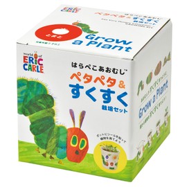 Seishin Pottery All-Year Home Garden Easy Cultivation Kit Mini Tomato Vegetable Cultivation Set (Independent Study/Food Education) Pot Diameter Approx. 4.3 inches (11 cm) The Very Hungry Caterpillar