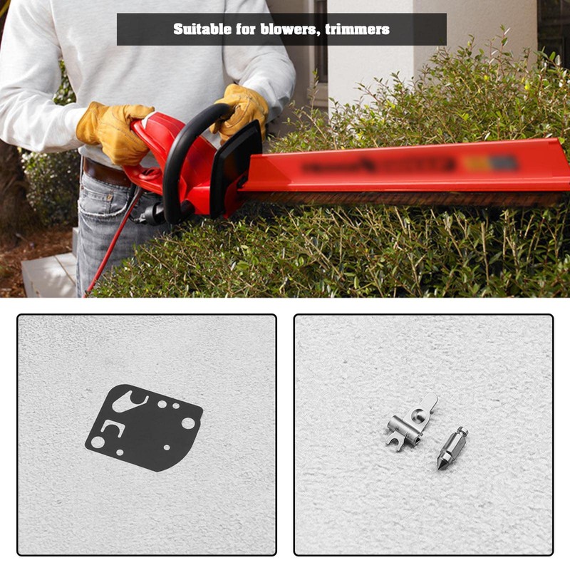 VGOL 2 Sets Carburettor Membrane Repair Kit Compatible with Echo