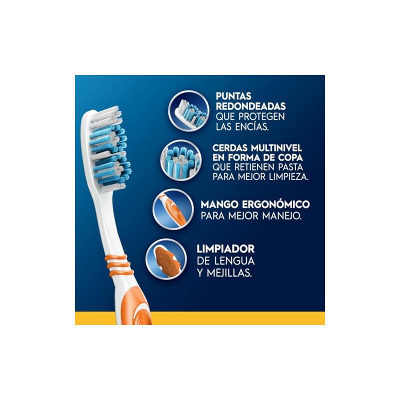 Oral Cepillo Dientes Complete Cerdas Suaves Uds