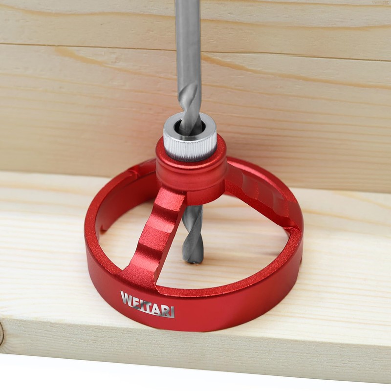 WEITARI Drill Press Guide Jig,6/7/8/9/10mm Drill Bushings Vertical Hole Woodworking