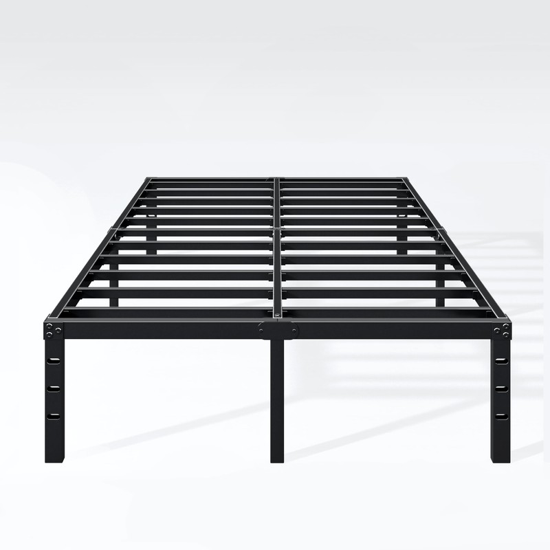 Hafenpo 16 Inch Full Bed Frame - Sturdy Metal Platform