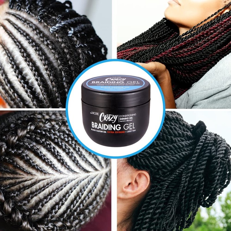 The MORE Crazy Conditioning Shining Braiding Gel Extra Extreme Hold